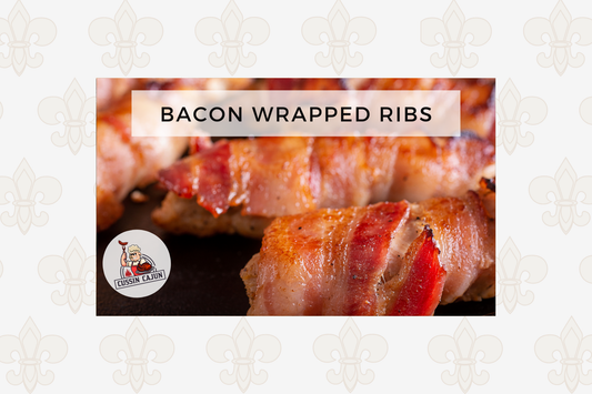 Bacon Wrapped Ribs