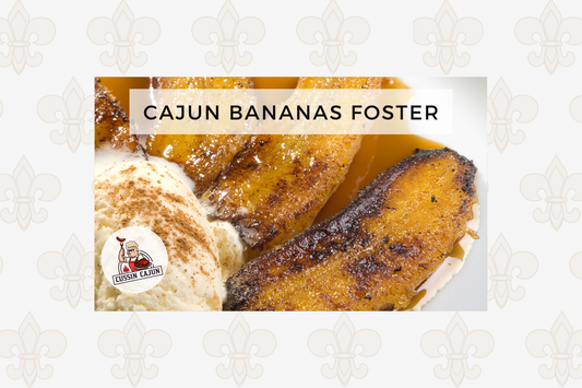 Cajun Grilled Bananas Foster